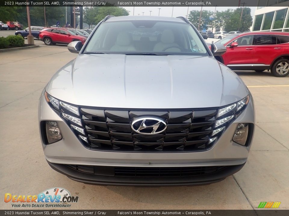 2023 Hyundai Tucson SEL AWD Shimmering Silver / Gray Photo #8