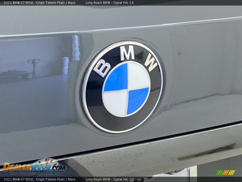 2021 BMW X7 M50i Grigio Telesto Pearl / Black Photo #9