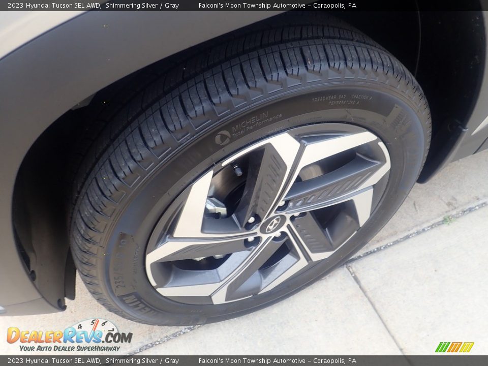 2023 Hyundai Tucson SEL AWD Shimmering Silver / Gray Photo #10