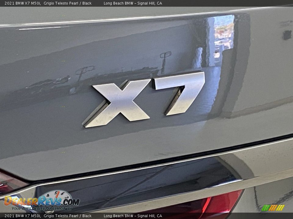 2021 BMW X7 M50i Grigio Telesto Pearl / Black Photo #10
