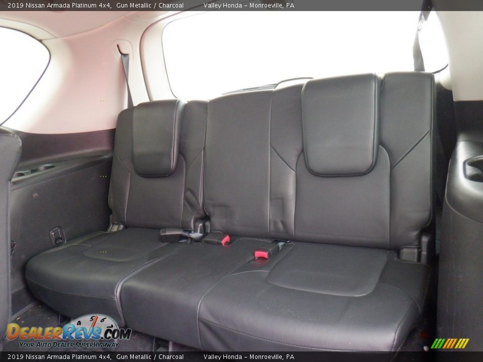 Rear Seat of 2019 Nissan Armada Platinum 4x4 Photo #36