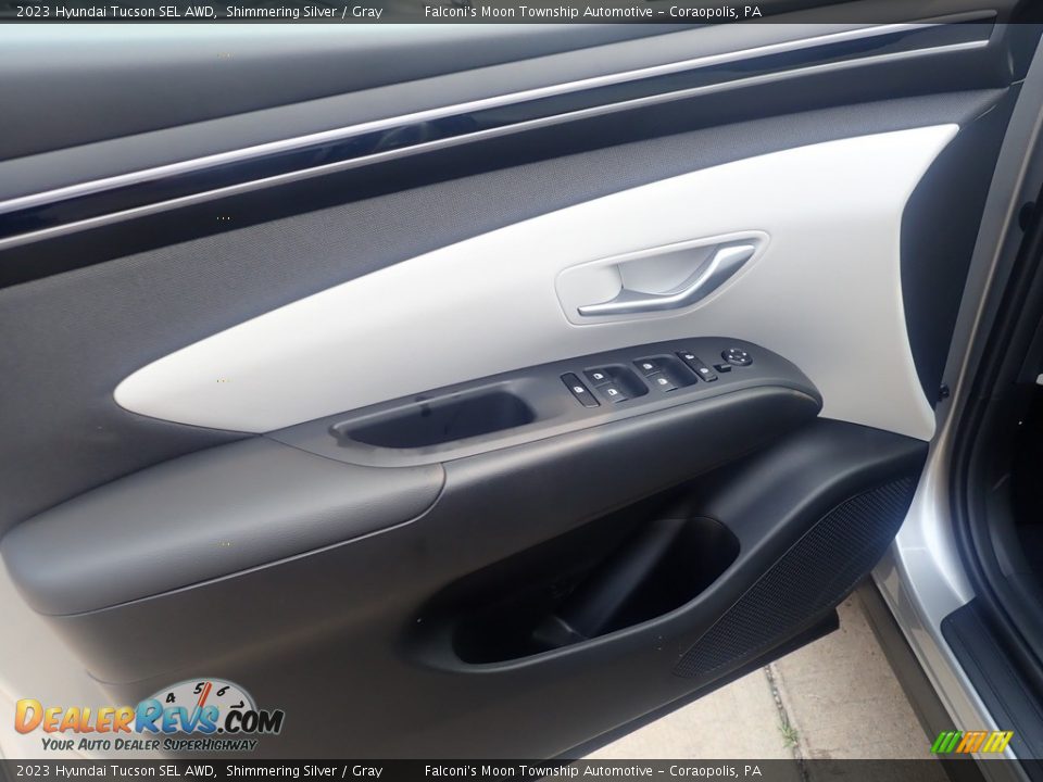 2023 Hyundai Tucson SEL AWD Shimmering Silver / Gray Photo #14