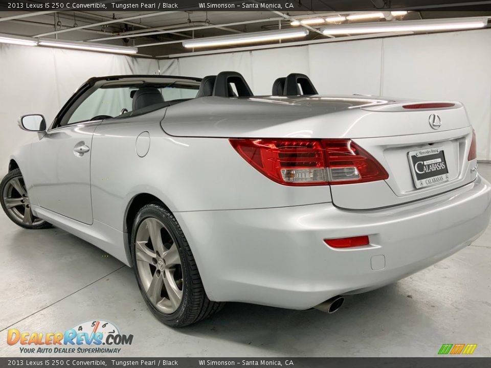 2013 Lexus IS 250 C Convertible Tungsten Pearl / Black Photo #15