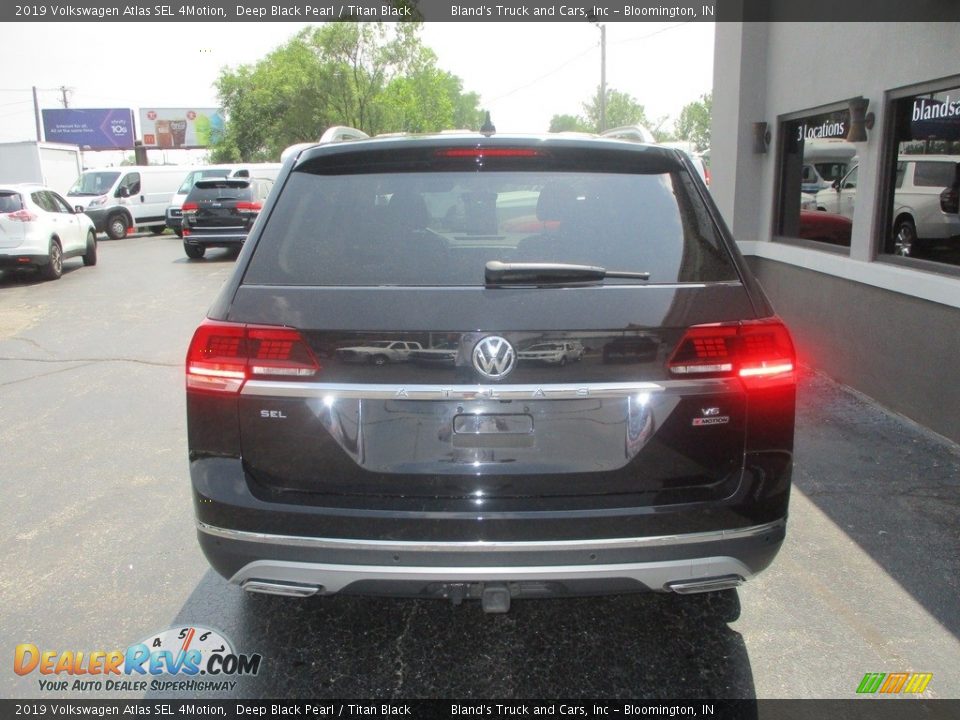 2019 Volkswagen Atlas SEL 4Motion Deep Black Pearl / Titan Black Photo #31