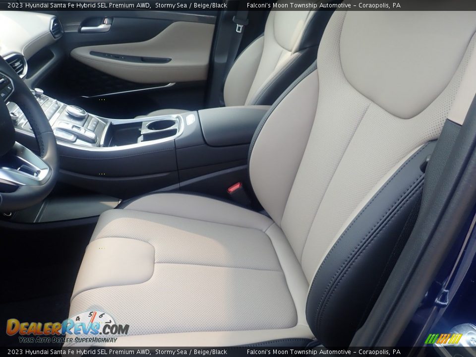 Front Seat of 2023 Hyundai Santa Fe Hybrid SEL Premium AWD Photo #11