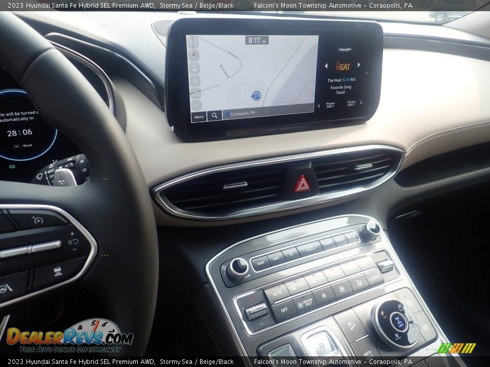 Controls of 2023 Hyundai Santa Fe Hybrid SEL Premium AWD Photo #17