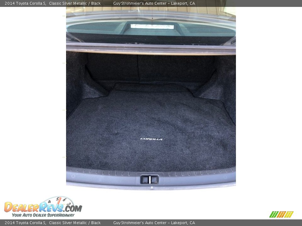 2014 Toyota Corolla S Classic Silver Metallic / Black Photo #15