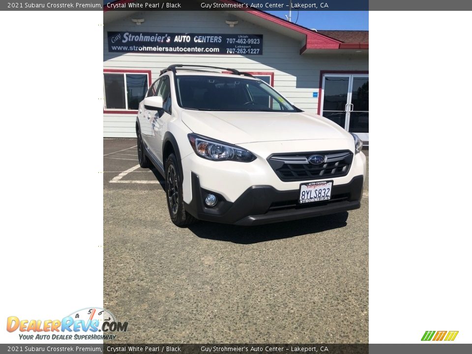 2021 Subaru Crosstrek Premium Crystal White Pearl / Black Photo #1