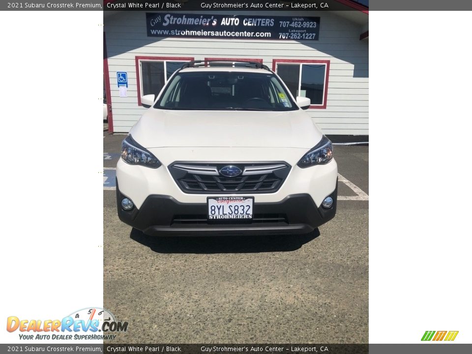 2021 Subaru Crosstrek Premium Crystal White Pearl / Black Photo #2