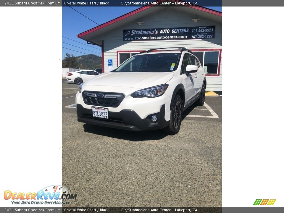 2021 Subaru Crosstrek Premium Crystal White Pearl / Black Photo #3