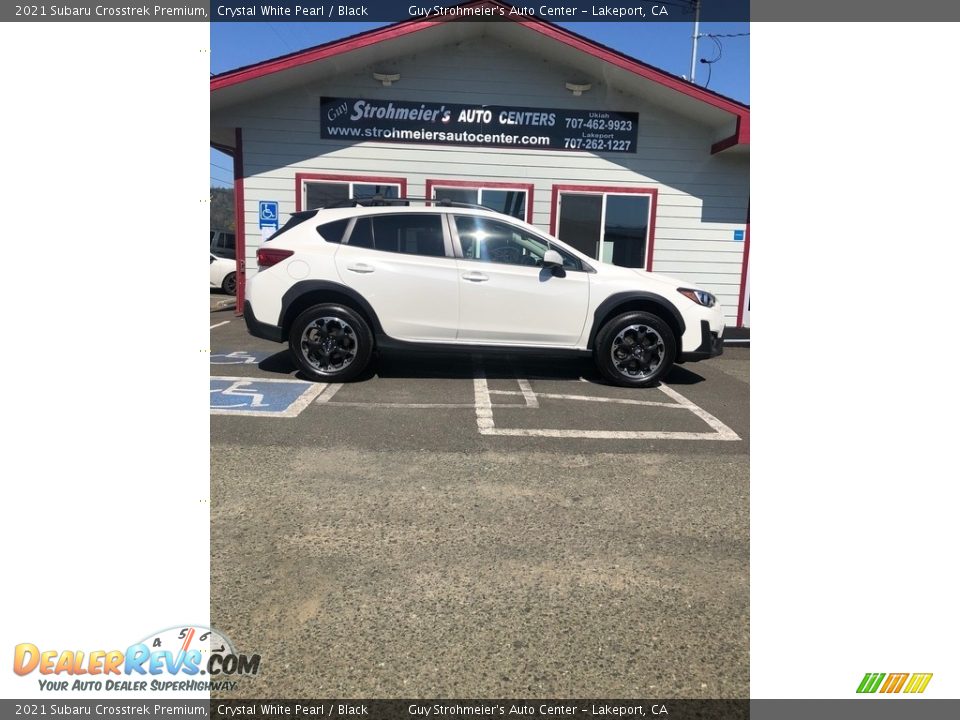 2021 Subaru Crosstrek Premium Crystal White Pearl / Black Photo #7