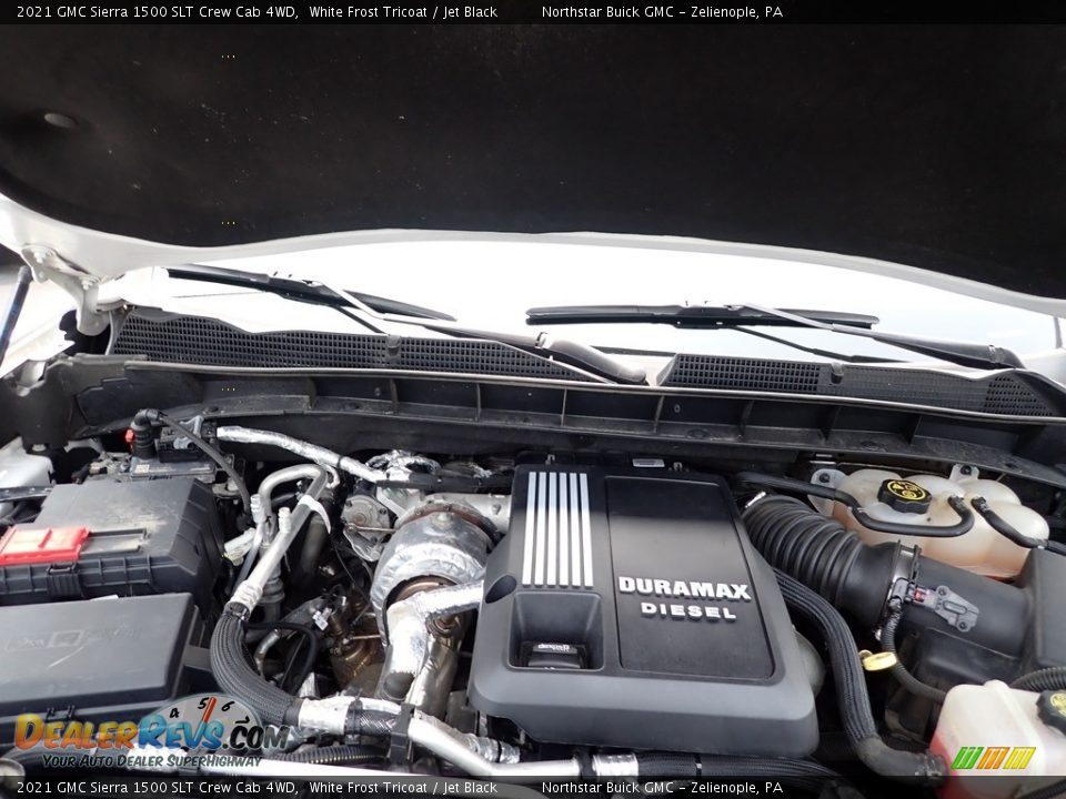 2021 GMC Sierra 1500 SLT Crew Cab 4WD 3.0 Liter DOHC 24-Valve Duramax Turbo-Diesel Inline 6 Cylinder Engine Photo #14