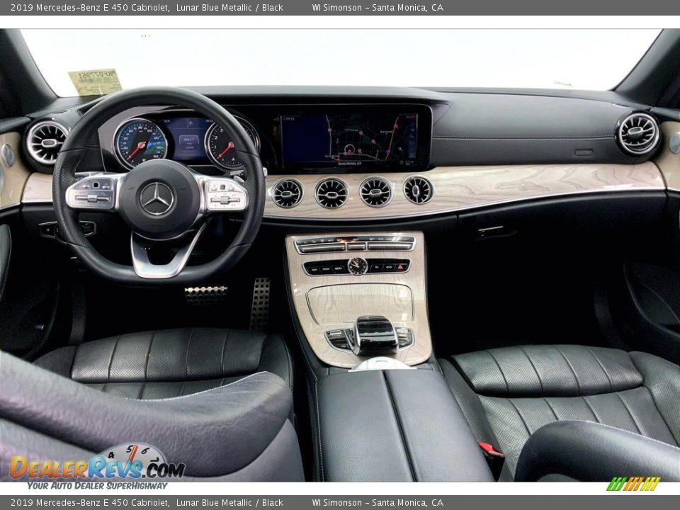 2019 Mercedes-Benz E 450 Cabriolet Lunar Blue Metallic / Black Photo #15