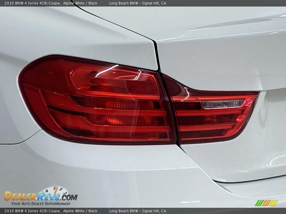 2016 BMW 4 Series 428i Coupe Alpine White / Black Photo #8