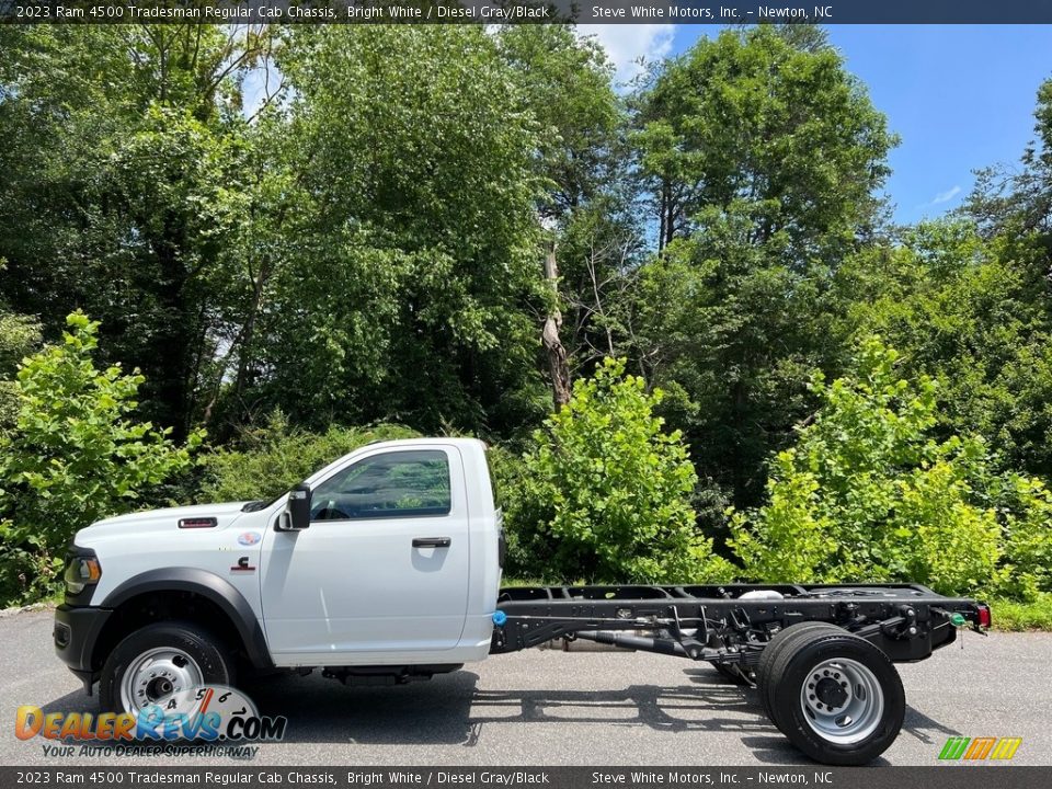 Bright White 2023 Ram 4500 Tradesman Regular Cab Chassis Photo #1