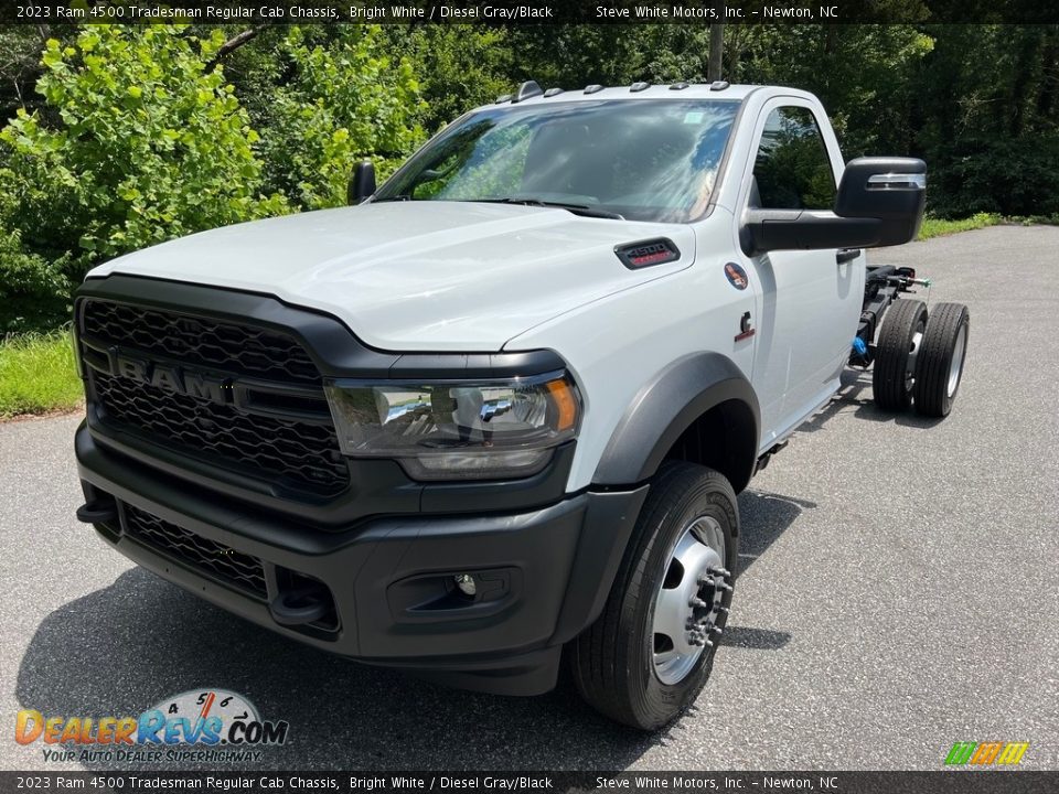 2023 Ram 4500 Tradesman Regular Cab Chassis Bright White / Diesel Gray/Black Photo #2