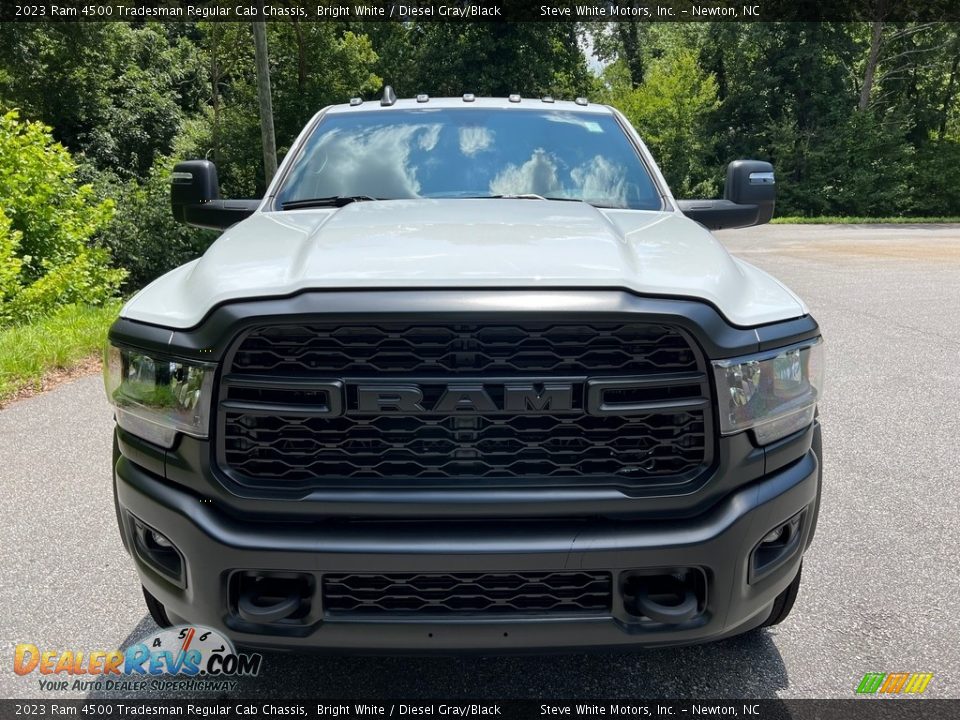 2023 Ram 4500 Tradesman Regular Cab Chassis Bright White / Diesel Gray/Black Photo #3