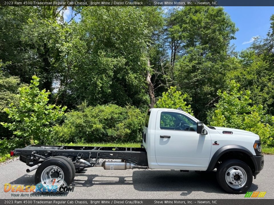 Bright White 2023 Ram 4500 Tradesman Regular Cab Chassis Photo #5