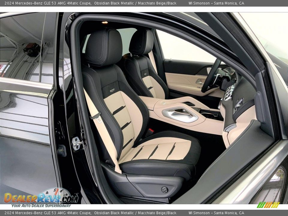 Macchiato Beige/Black Interior - 2024 Mercedes-Benz GLE 53 AMG 4Matic Coupe Photo #5