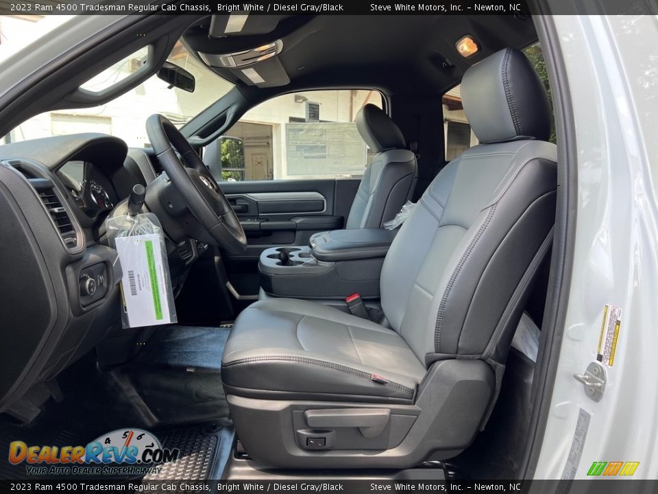 Diesel Gray/Black Interior - 2023 Ram 4500 Tradesman Regular Cab Chassis Photo #10