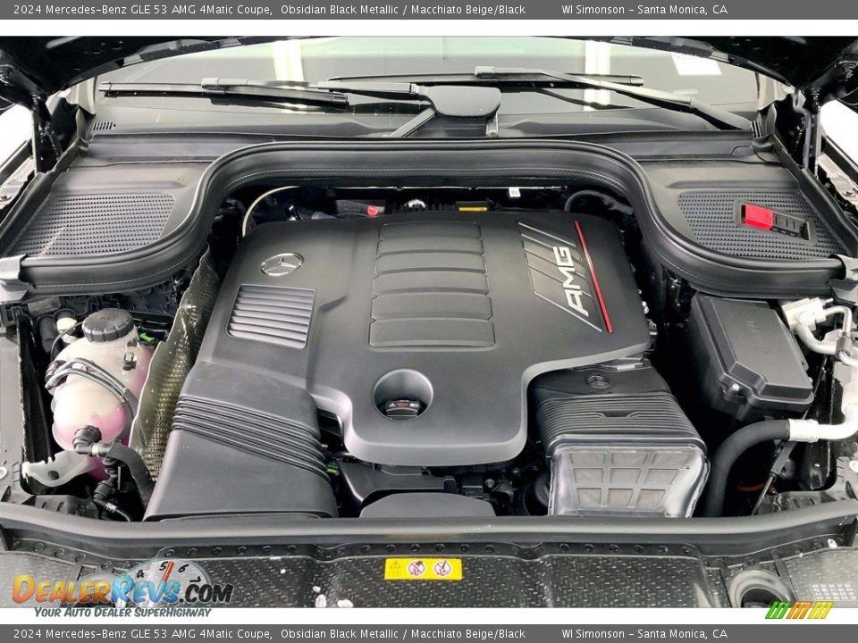 2024 Mercedes-Benz GLE 53 AMG 4Matic Coupe 3.0 Liter Turbocharged DOHC 24-Valve VVT Inline 6 Cylinder Engine Photo #9