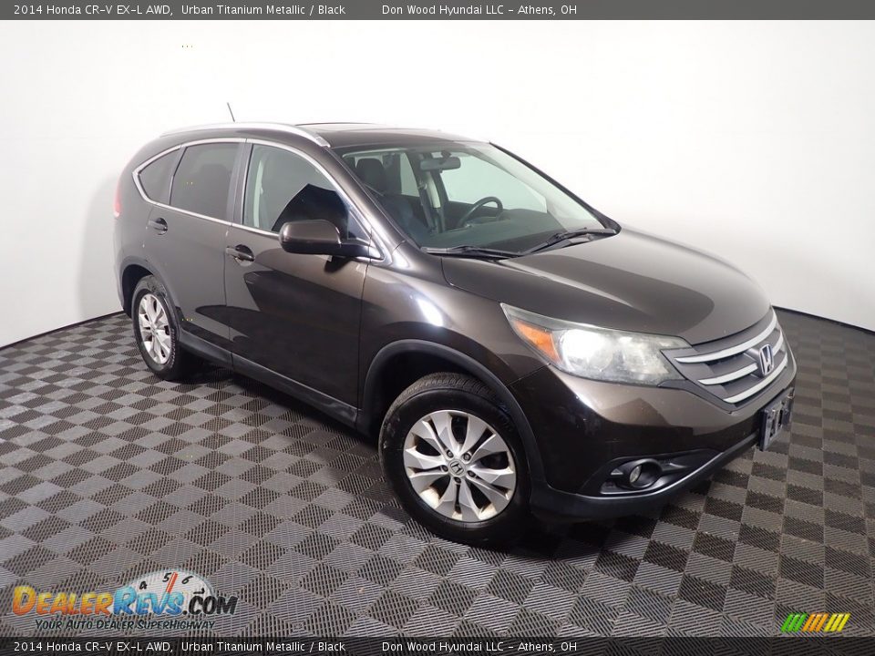 2014 Honda CR-V EX-L AWD Urban Titanium Metallic / Black Photo #4