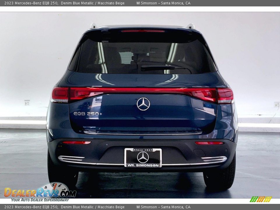 2023 Mercedes-Benz EQB 250 Denim Blue Metallic / Macchiato Beige Photo #3