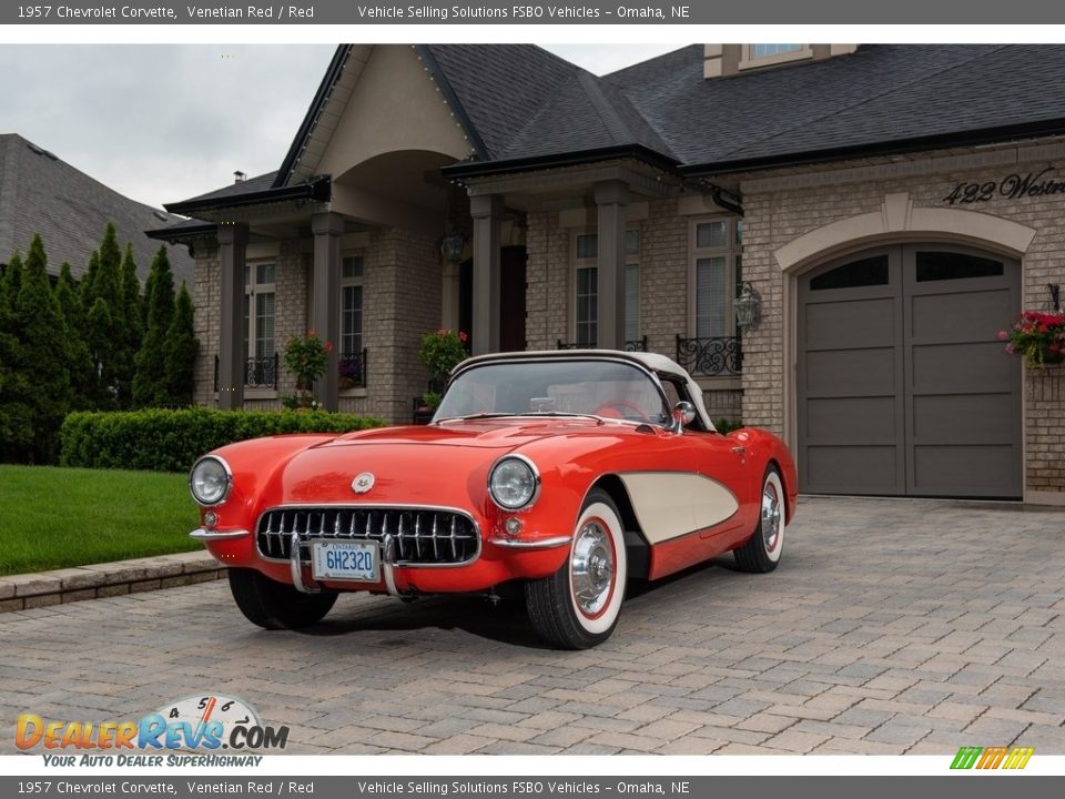 Venetian Red 1957 Chevrolet Corvette  Photo #1