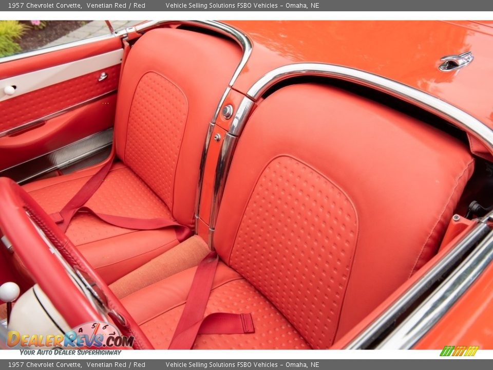 Front Seat of 1957 Chevrolet Corvette  Photo #3