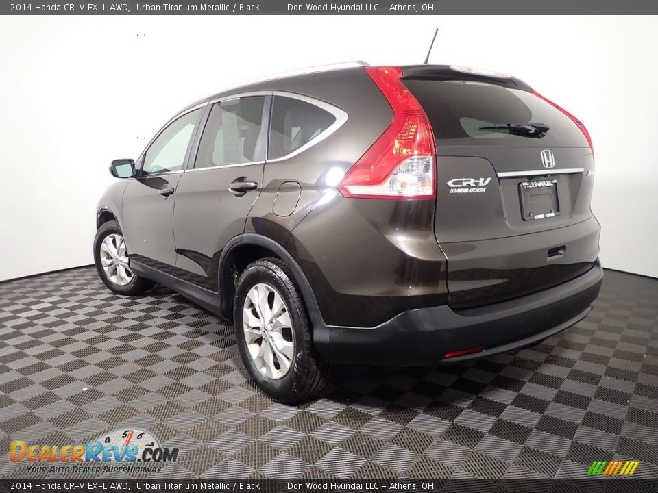 2014 Honda CR-V EX-L AWD Urban Titanium Metallic / Black Photo #10