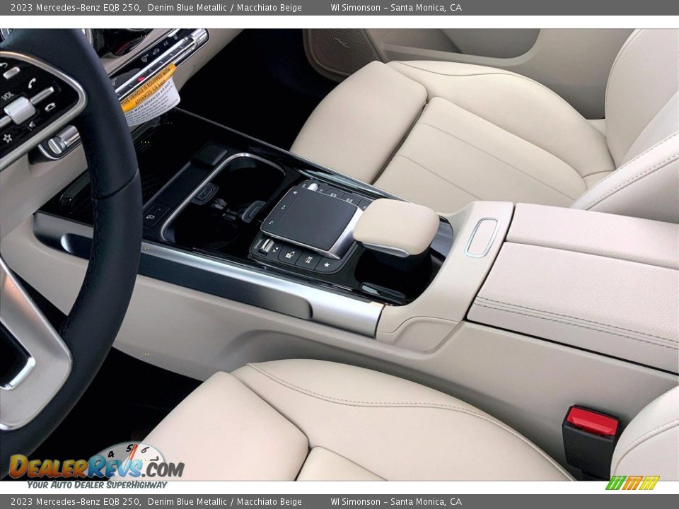 2023 Mercedes-Benz EQB 250 Denim Blue Metallic / Macchiato Beige Photo #8