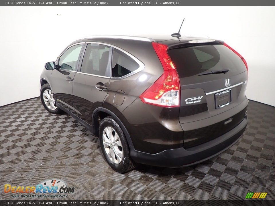 2014 Honda CR-V EX-L AWD Urban Titanium Metallic / Black Photo #11