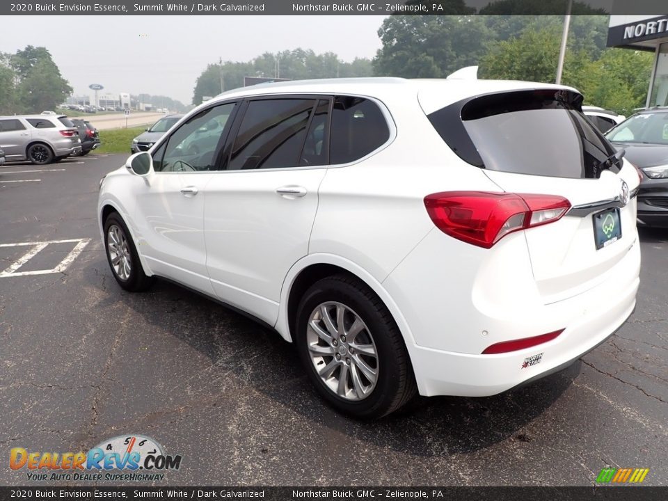 2020 Buick Envision Essence Summit White / Dark Galvanized Photo #3