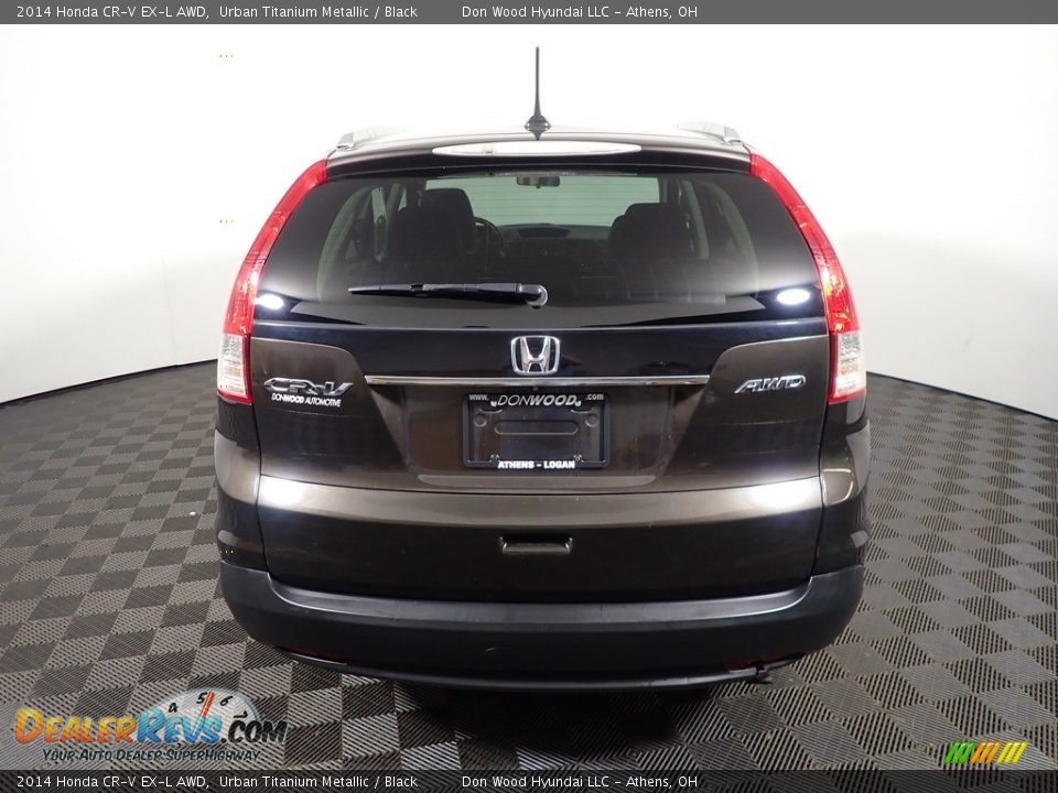 2014 Honda CR-V EX-L AWD Urban Titanium Metallic / Black Photo #12