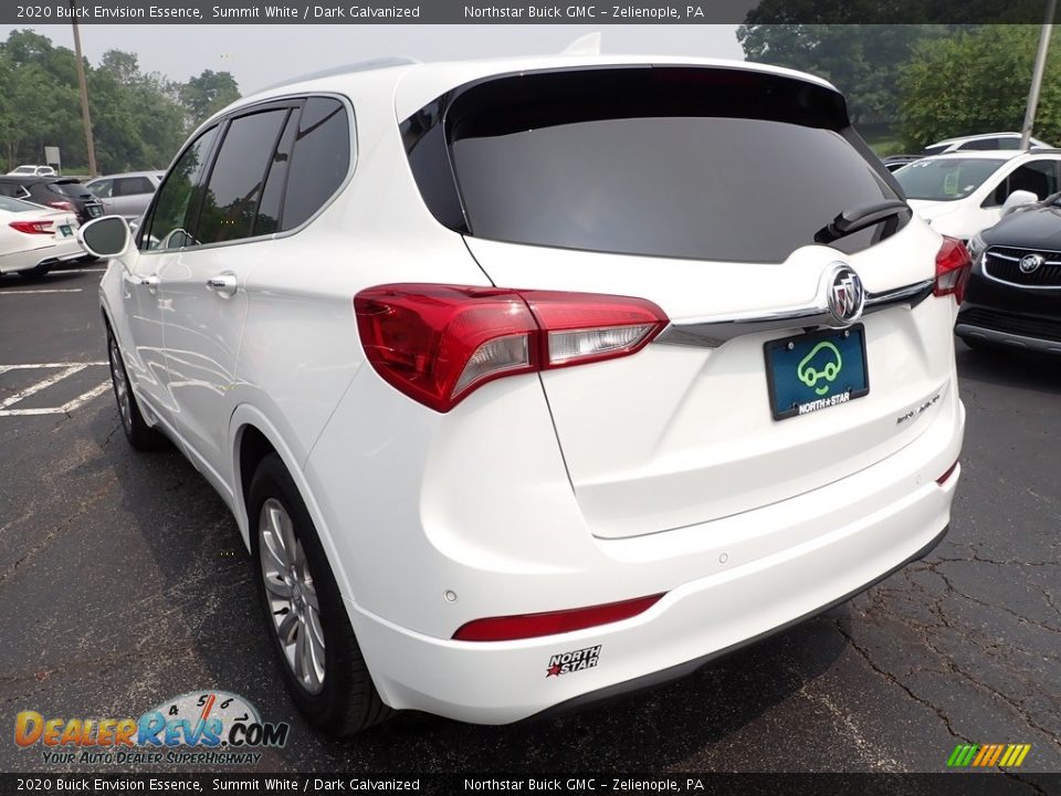 2020 Buick Envision Essence Summit White / Dark Galvanized Photo #4