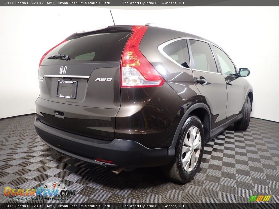 2014 Honda CR-V EX-L AWD Urban Titanium Metallic / Black Photo #15