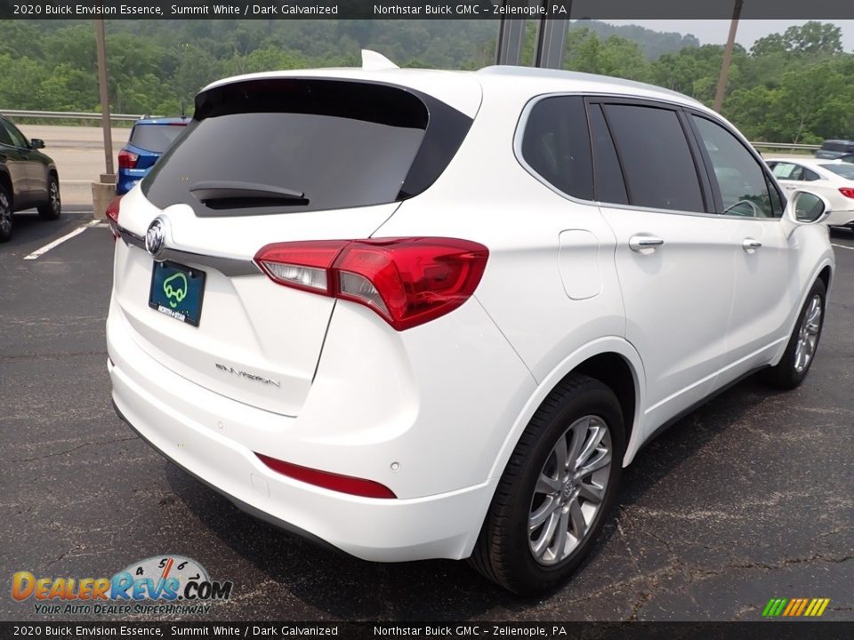 2020 Buick Envision Essence Summit White / Dark Galvanized Photo #6