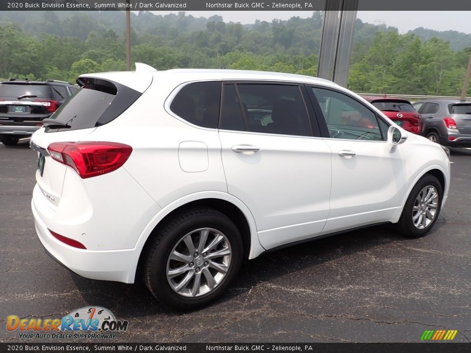 2020 Buick Envision Essence Summit White / Dark Galvanized Photo #7