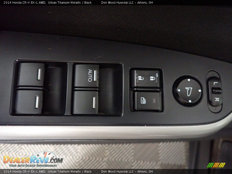 2014 Honda CR-V EX-L AWD Urban Titanium Metallic / Black Photo #18