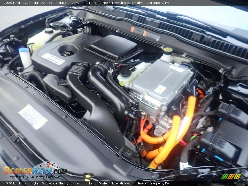 2020 Ford Fusion Hybrid SE 2.0 Liter Atkinson-Cycle DOHC 16-Valve i-VCT 4 Cylinder Gasoline/Electric Hybrid Engine Photo #30