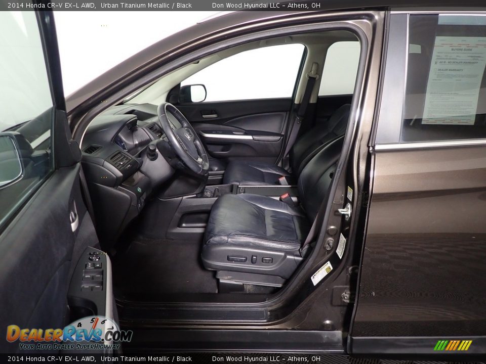 2014 Honda CR-V EX-L AWD Urban Titanium Metallic / Black Photo #19