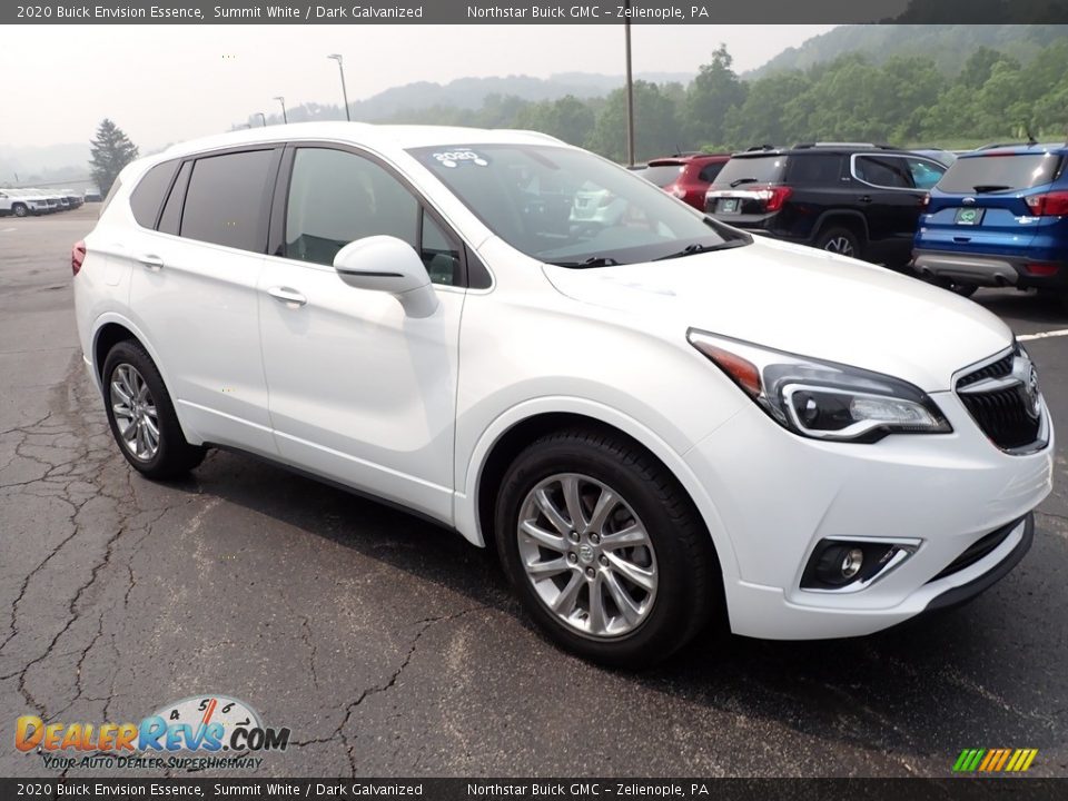 2020 Buick Envision Essence Summit White / Dark Galvanized Photo #9