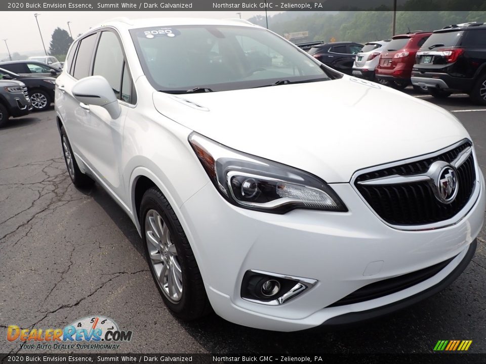 2020 Buick Envision Essence Summit White / Dark Galvanized Photo #10