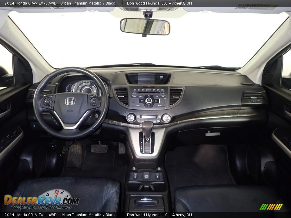 2014 Honda CR-V EX-L AWD Urban Titanium Metallic / Black Photo #21