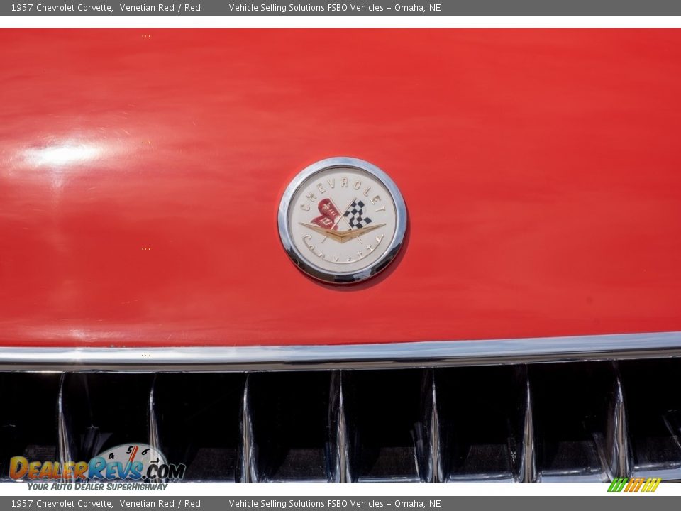 1957 Chevrolet Corvette Venetian Red / Red Photo #15
