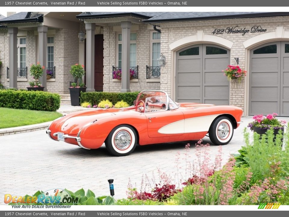 Venetian Red 1957 Chevrolet Corvette  Photo #16