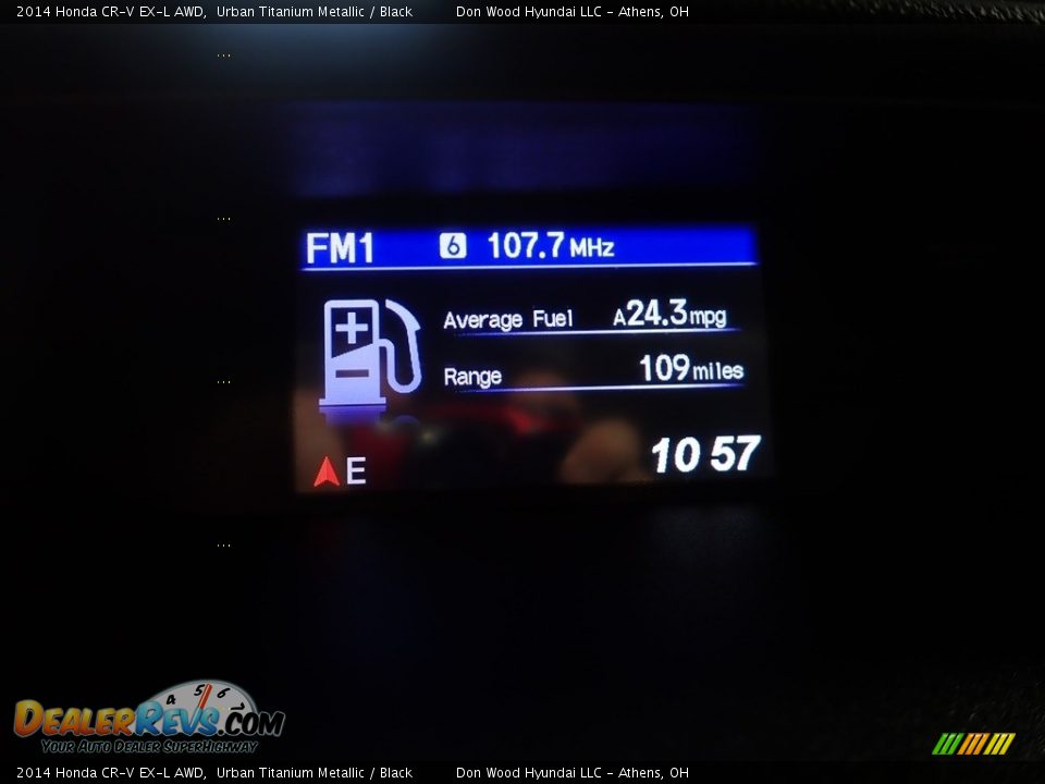 2014 Honda CR-V EX-L AWD Urban Titanium Metallic / Black Photo #22