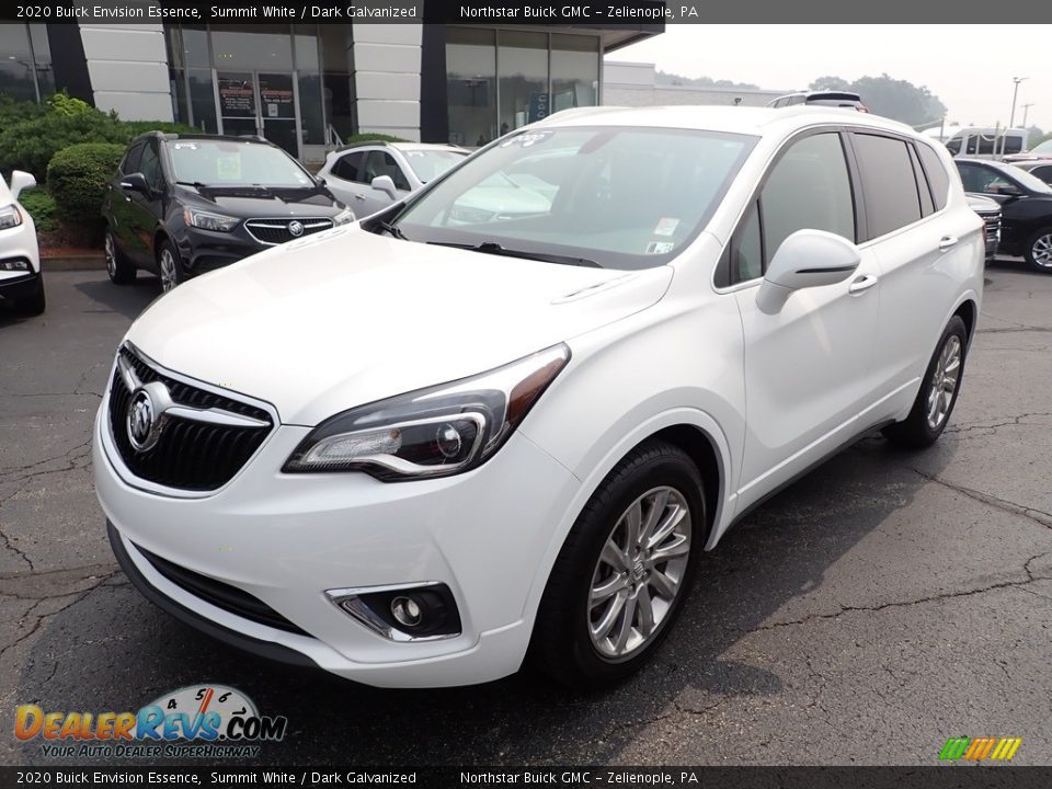 2020 Buick Envision Essence Summit White / Dark Galvanized Photo #12