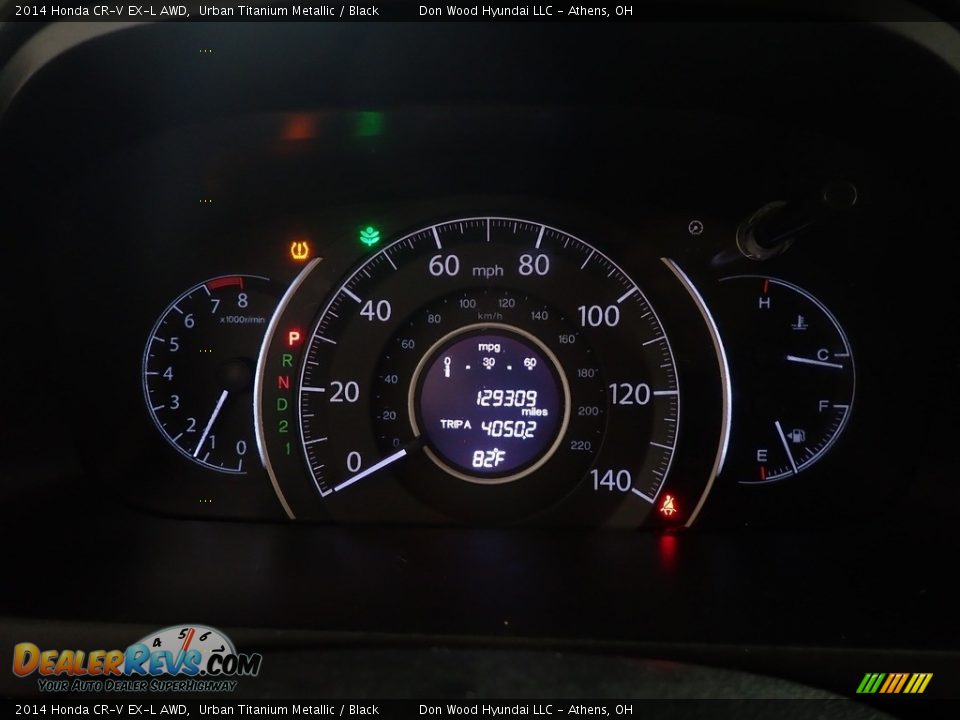 2014 Honda CR-V EX-L AWD Urban Titanium Metallic / Black Photo #24