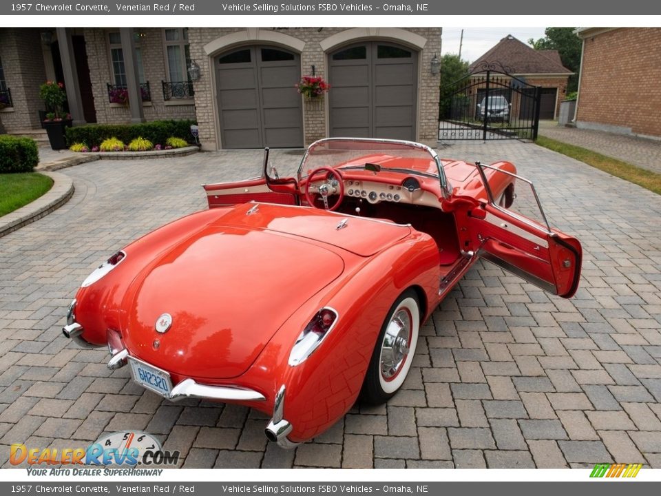 Venetian Red 1957 Chevrolet Corvette  Photo #20